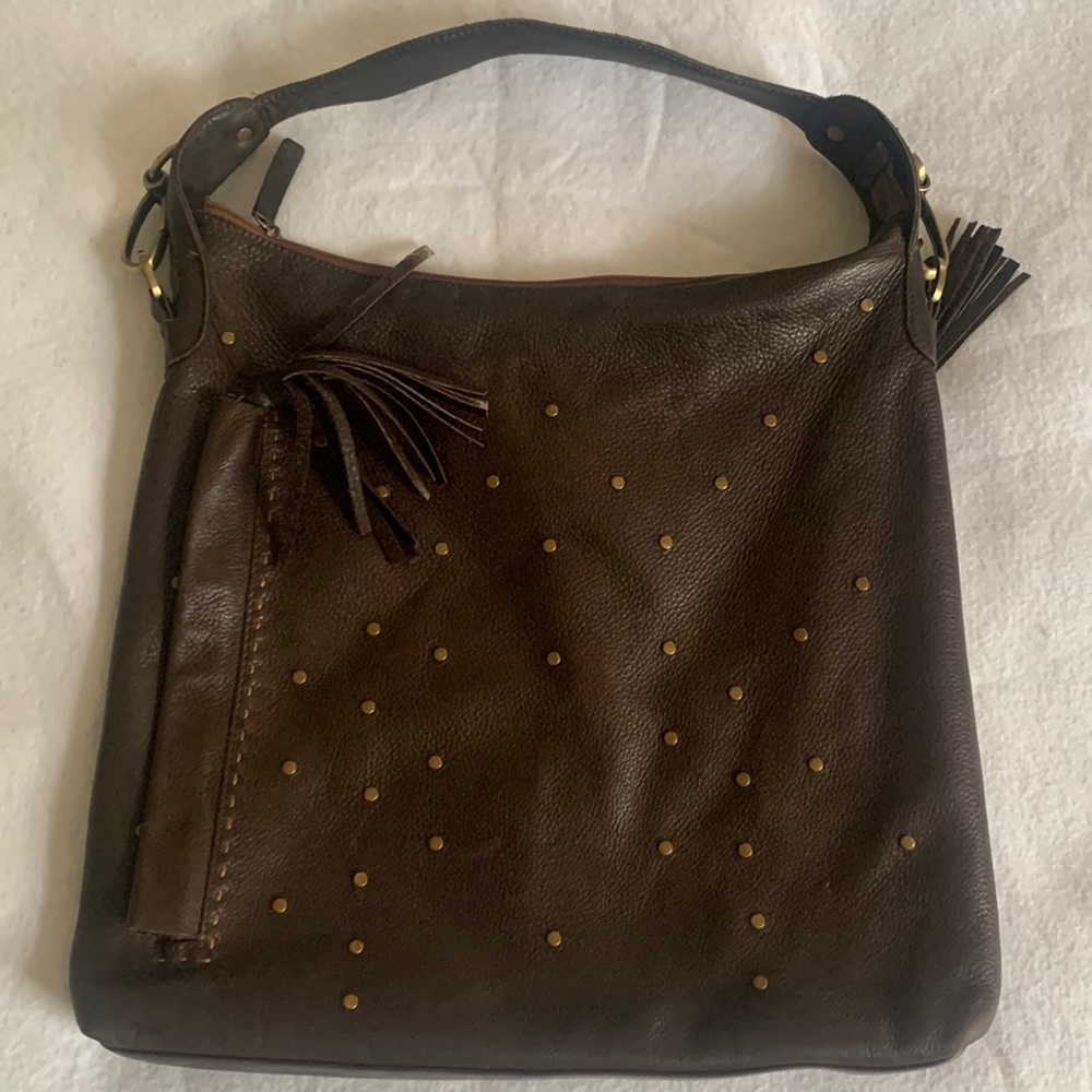 Hecho EN pure leather bag for sale very classic still new